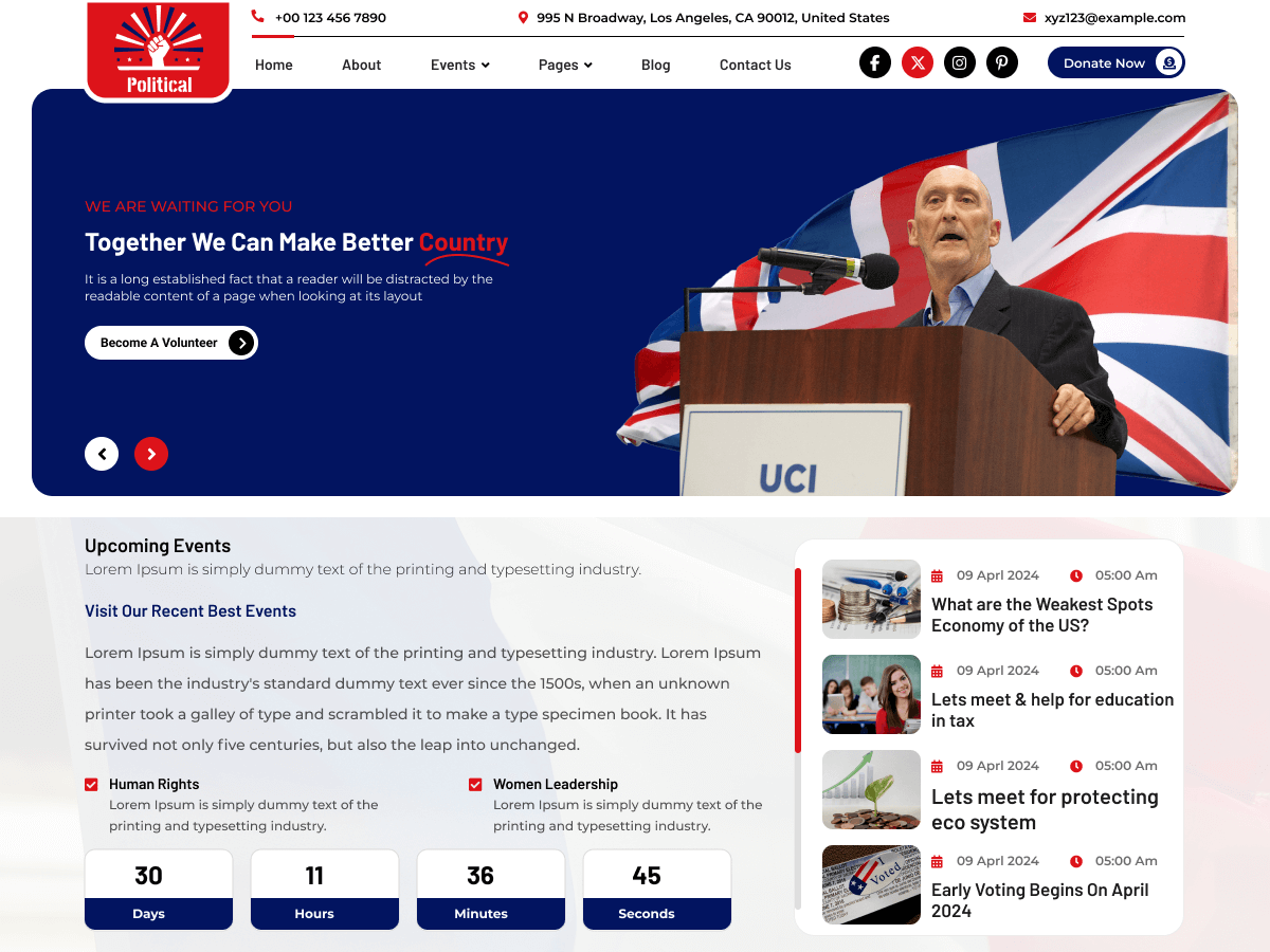 Politics Candidate screenshot