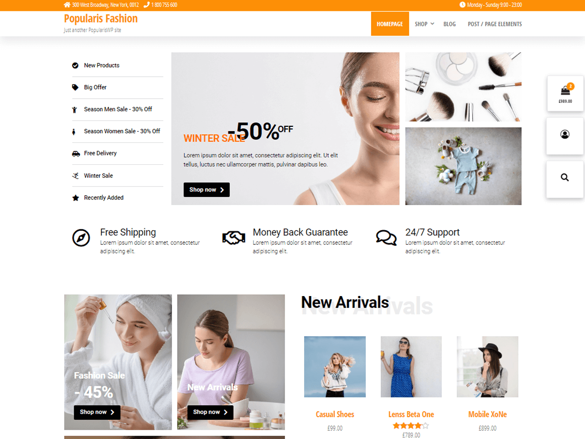 Popularis Fashion Screenshot