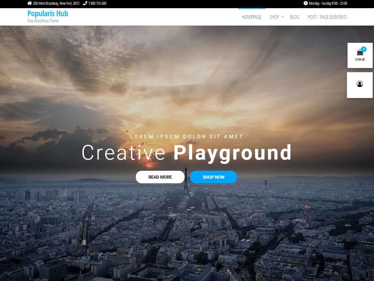 Popularis Hub Screenshot