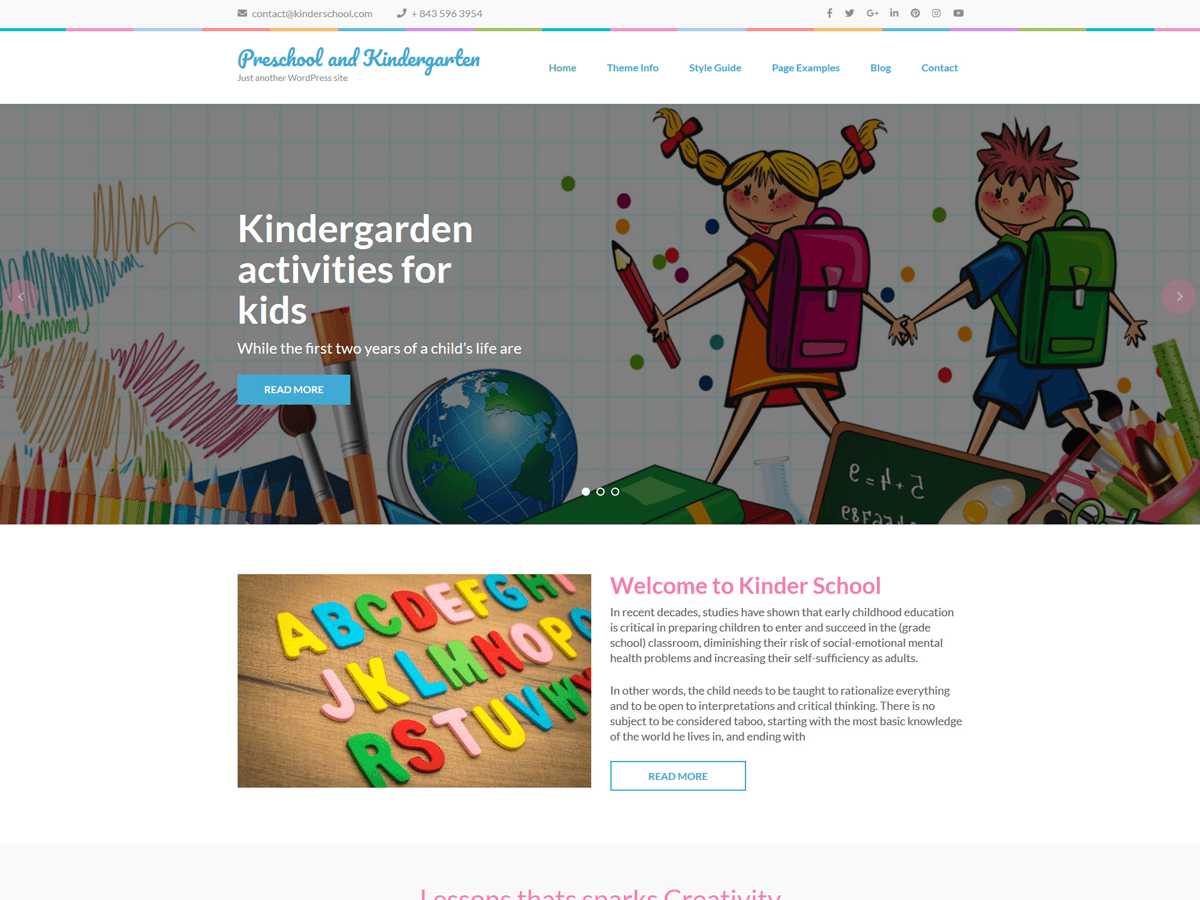 Preschool and Kindergarten screenshot