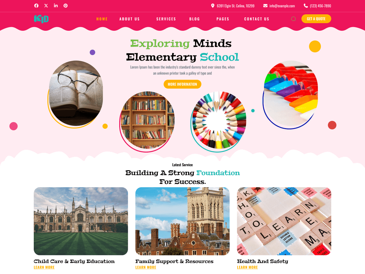 Preschool Classes Screenshot