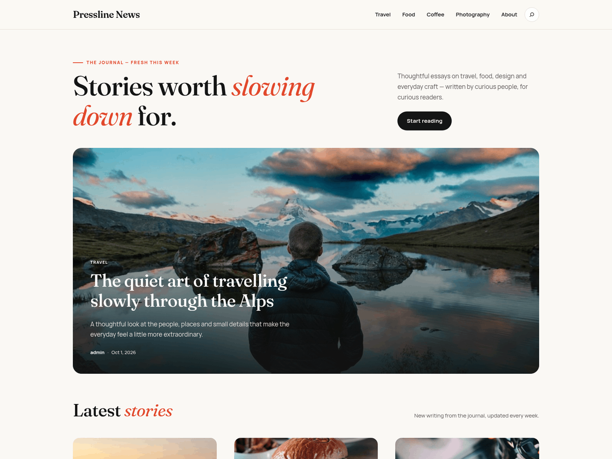 Pressline News preview
