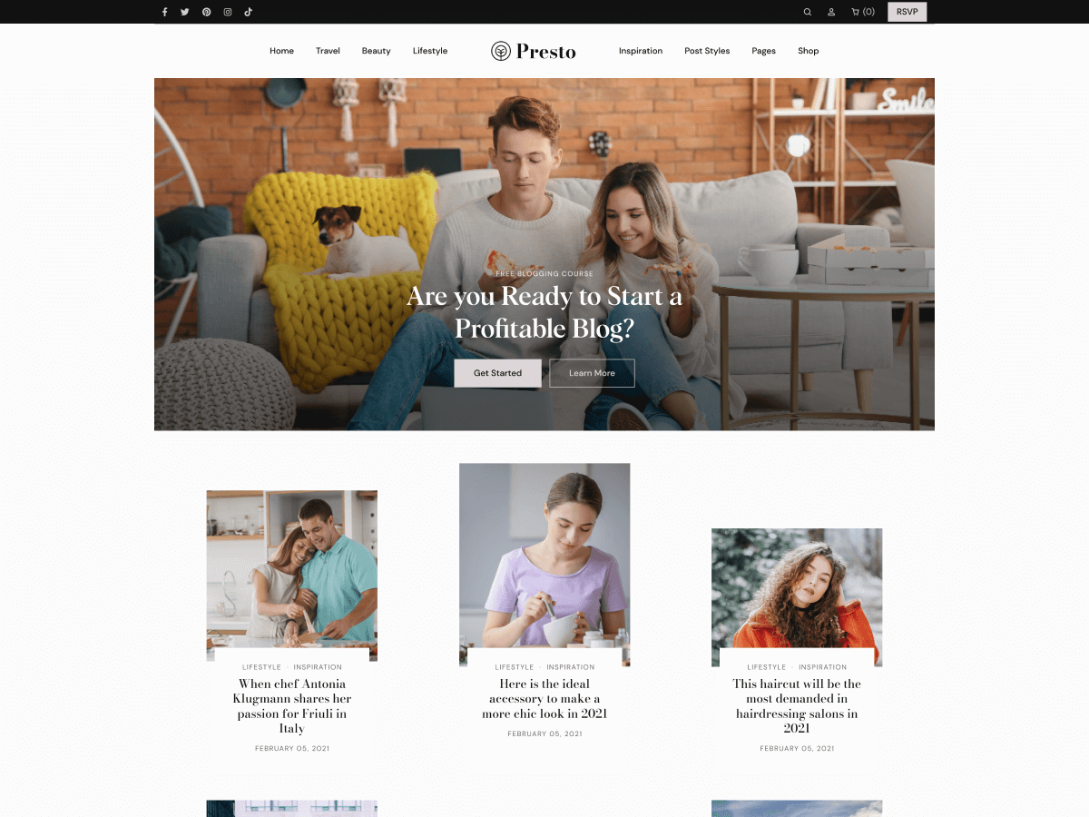 Presto Blog