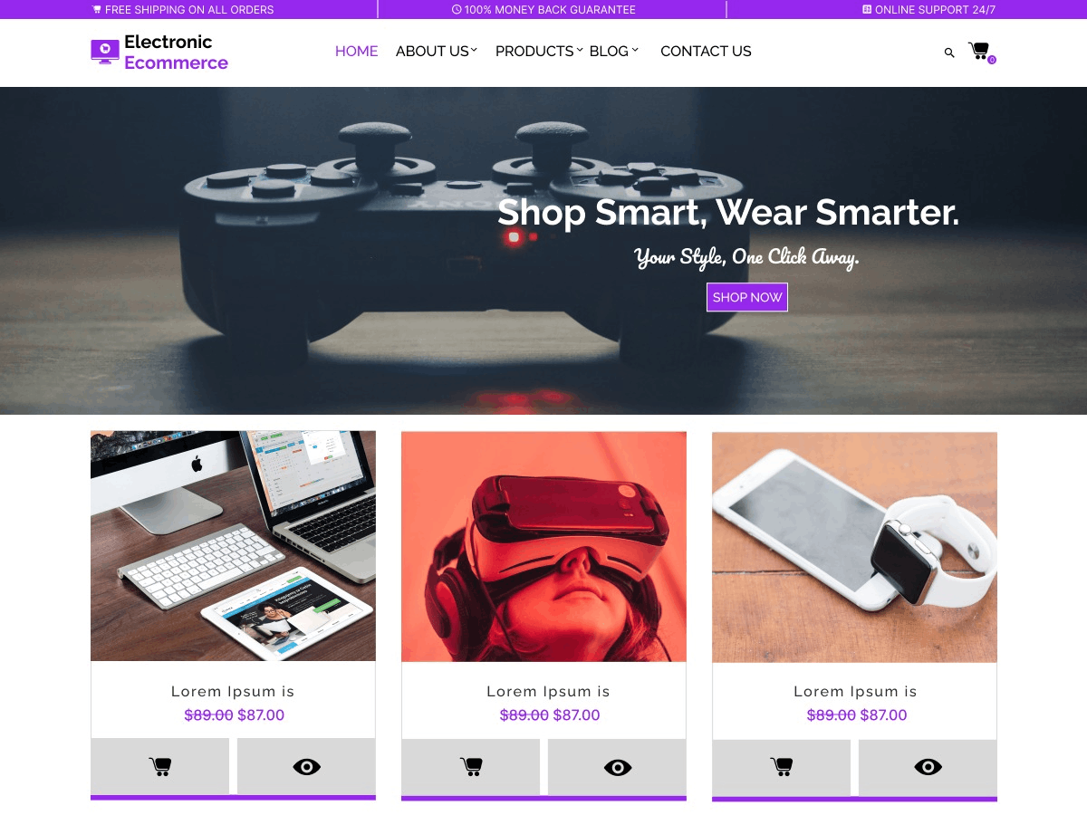 Prime Electronic Store screenshot
