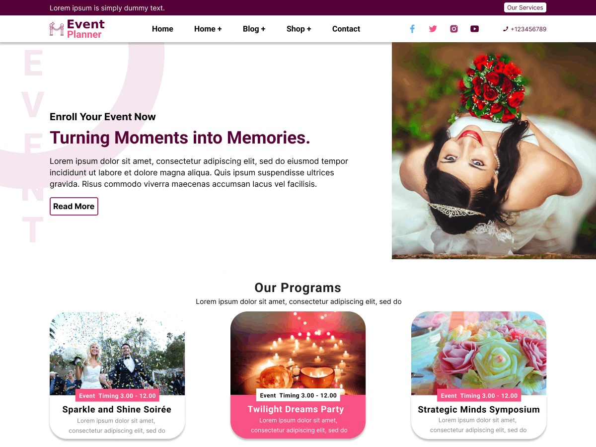 Prime Events screenshot