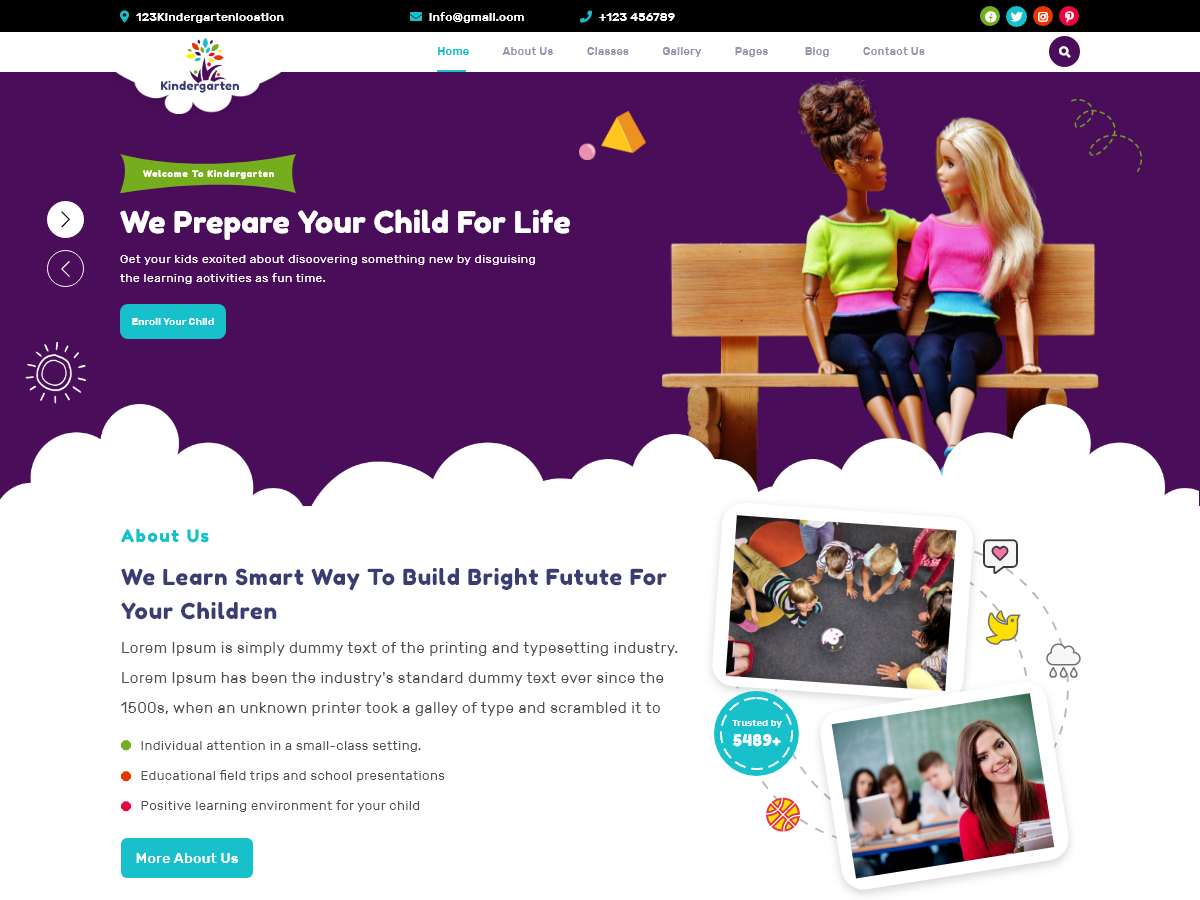 Prime Kindergarten screenshot