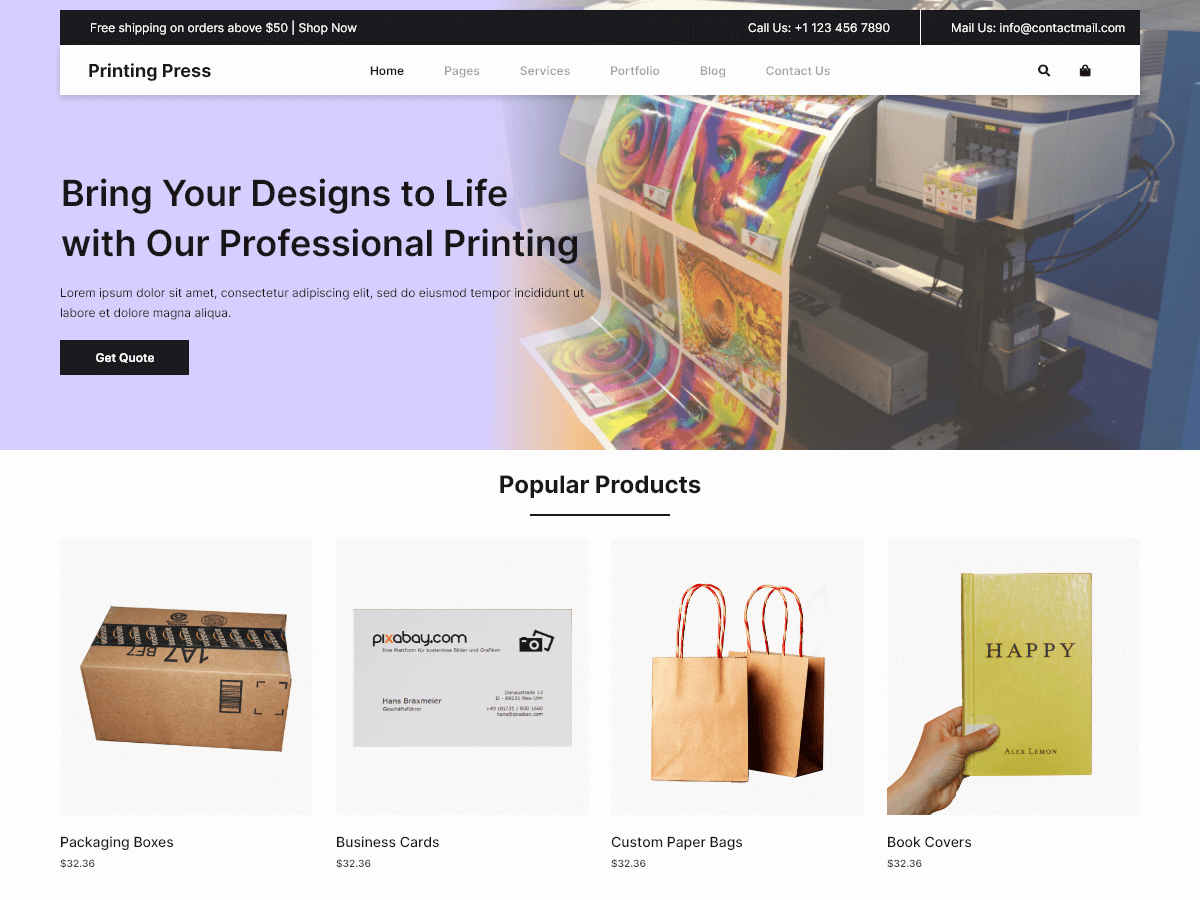 Printing Press screenshot