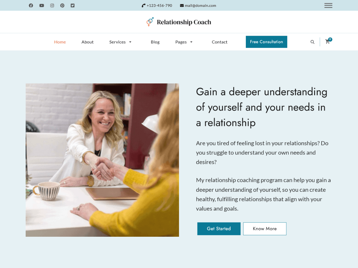 Relationship Coach Screenshot