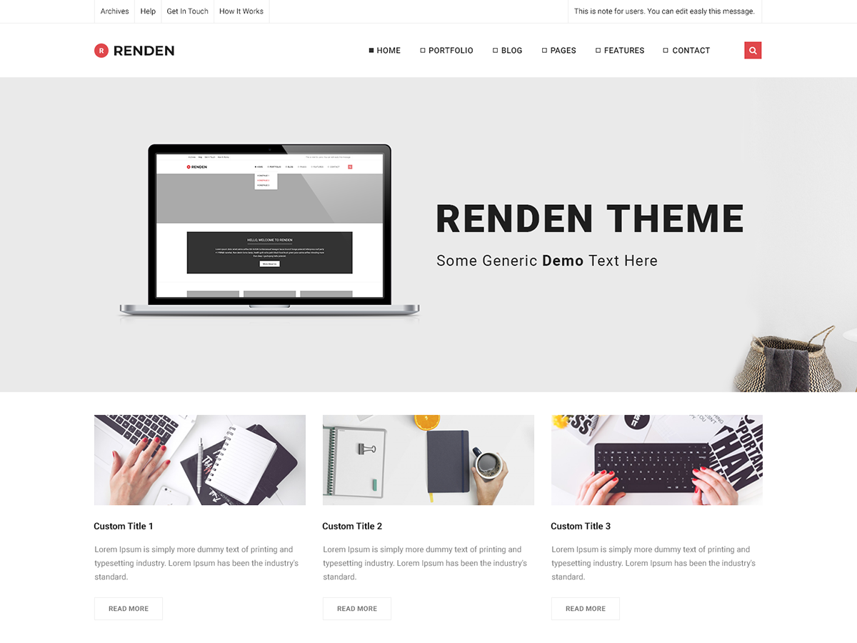 Renden eMinimal Screenshot