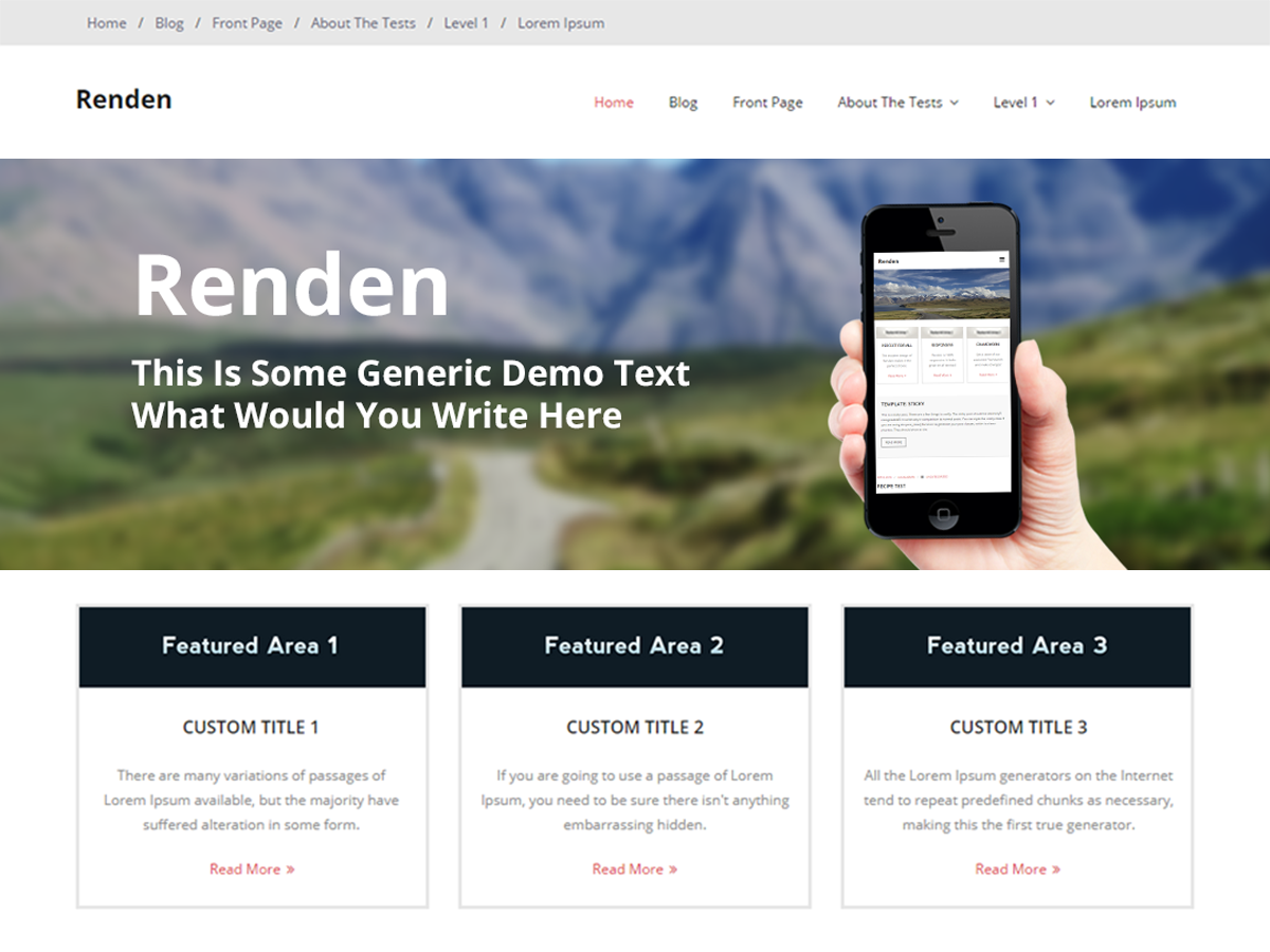 Renden screenshot
