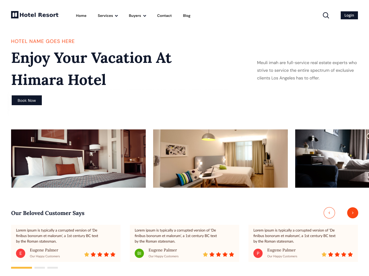 Resort Hotel Inn screenshot