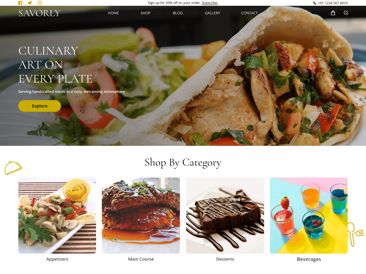 Restaurant Brunch screenshot