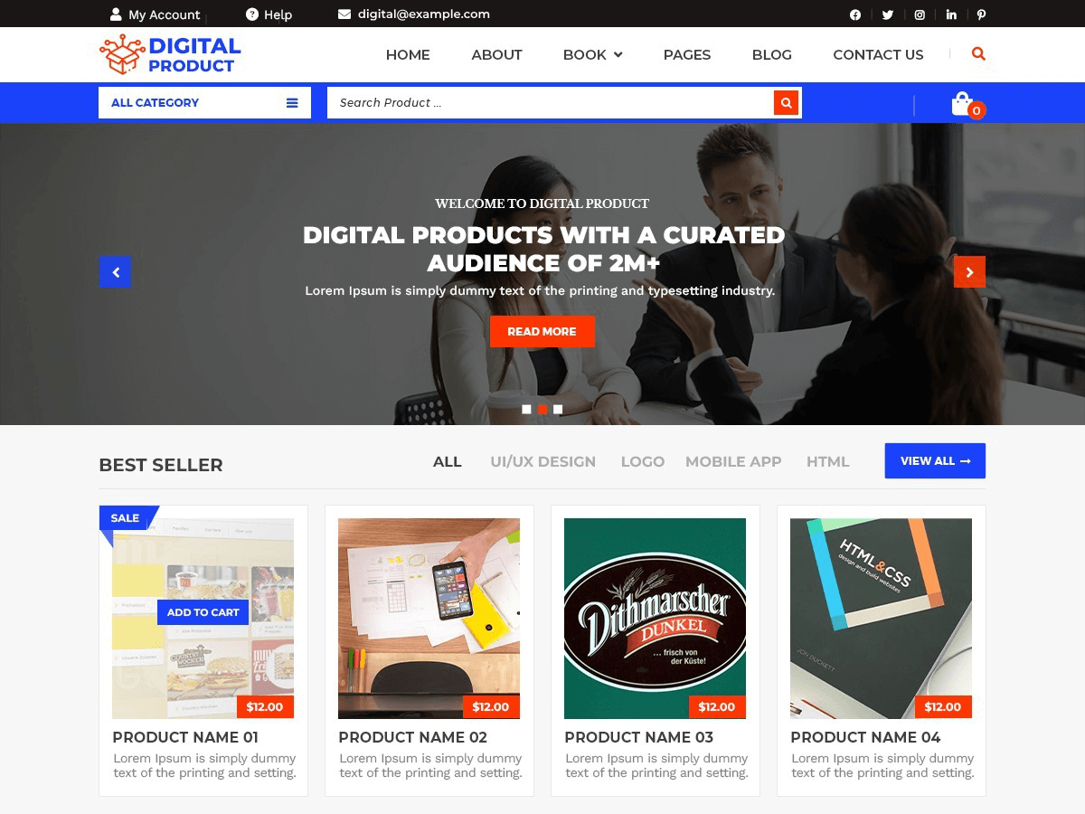 Rev Digital Products screenshot