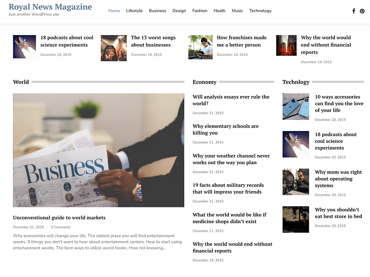 Royal News Magazine