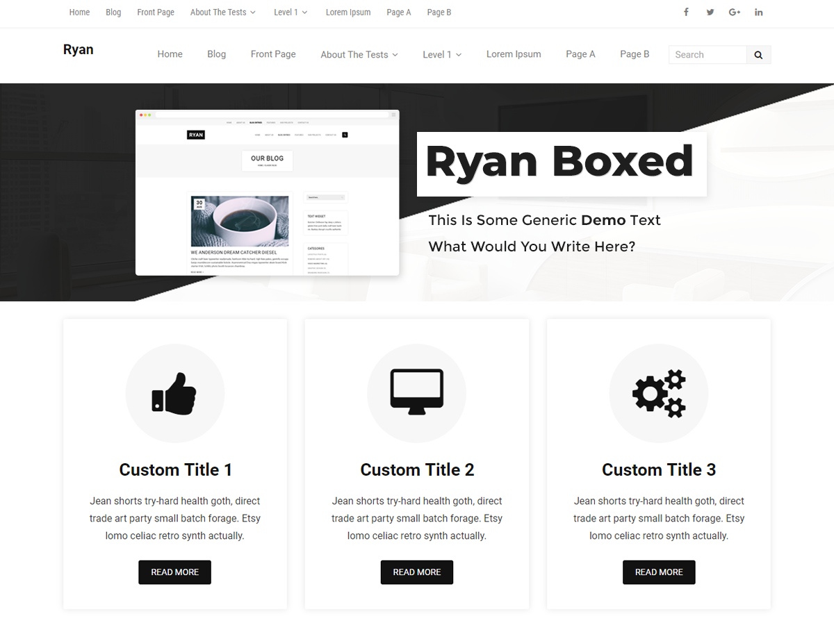 Ryan Boxed Screenshot