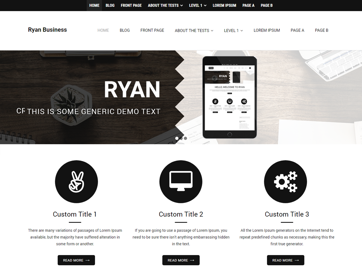 Ryan Business Screenshot