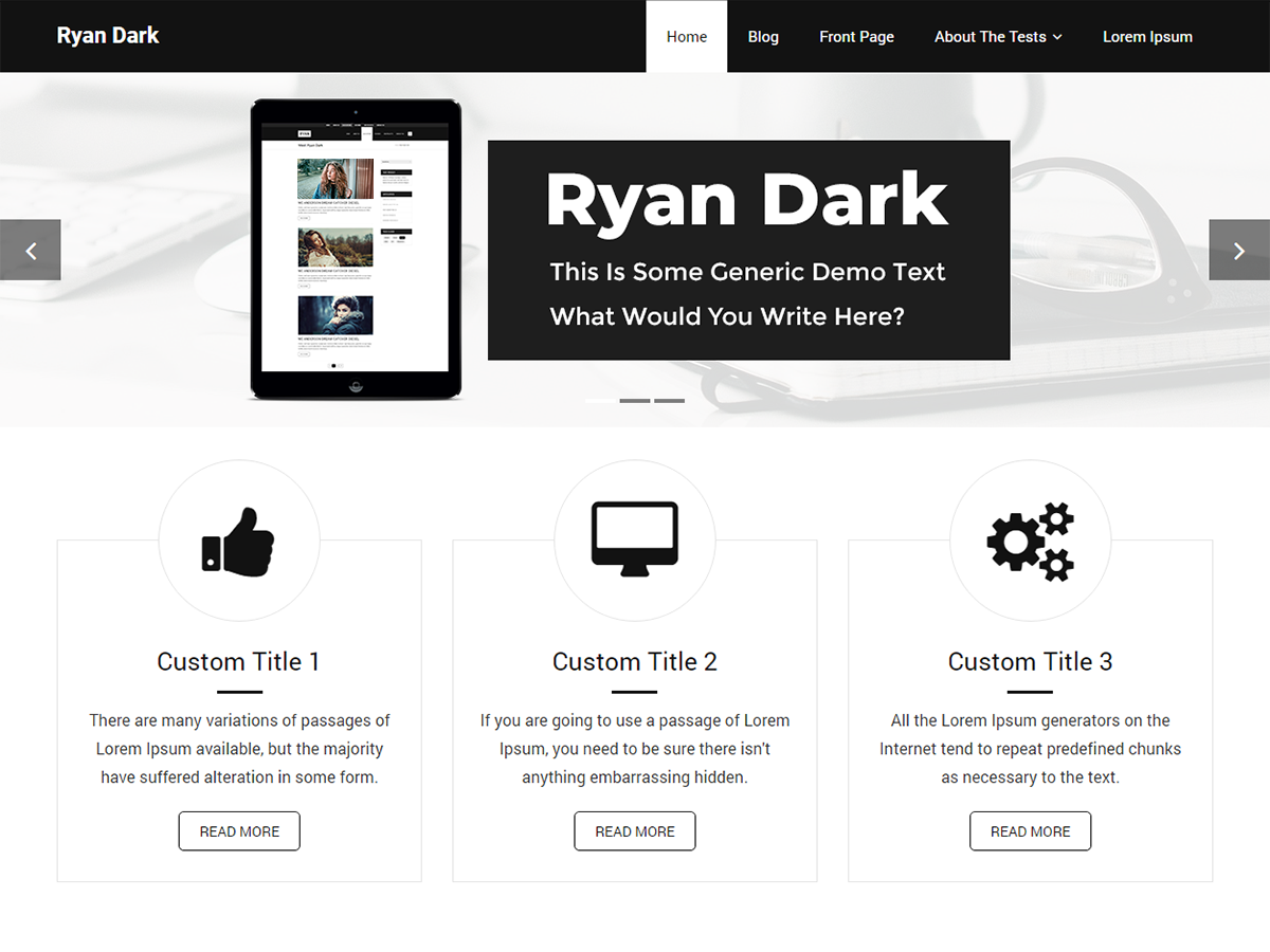 Ryan Dark Screenshot