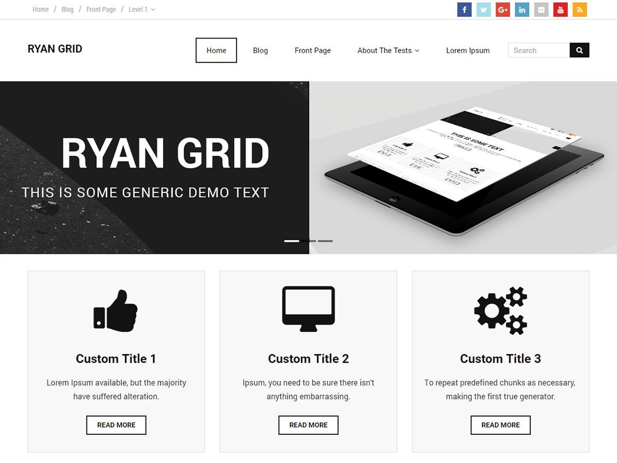 Ryan Grid Screenshot