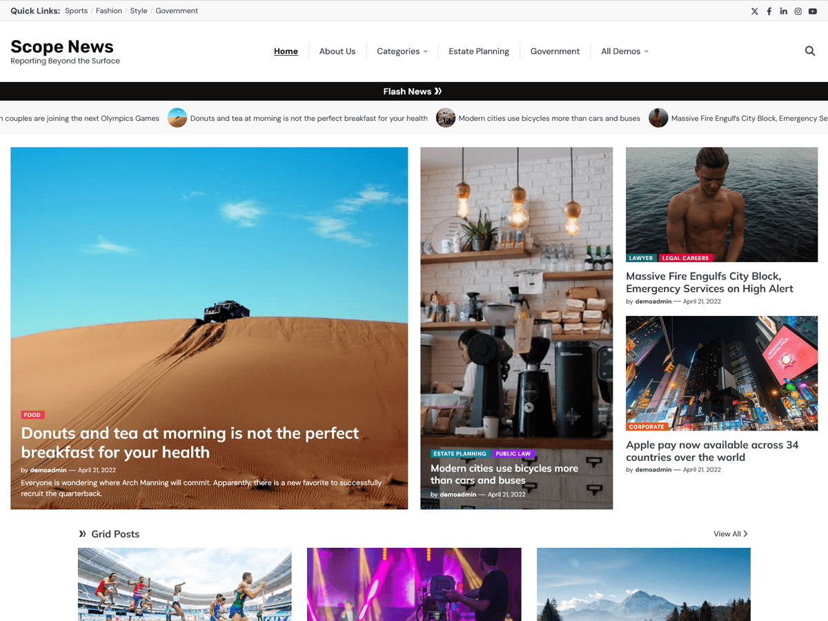 Scope News Screenshot