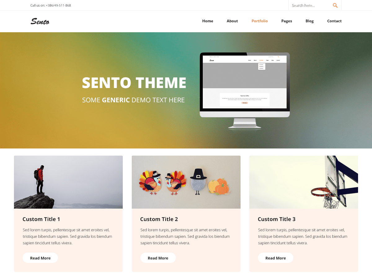 Sento eMagazine Screenshot