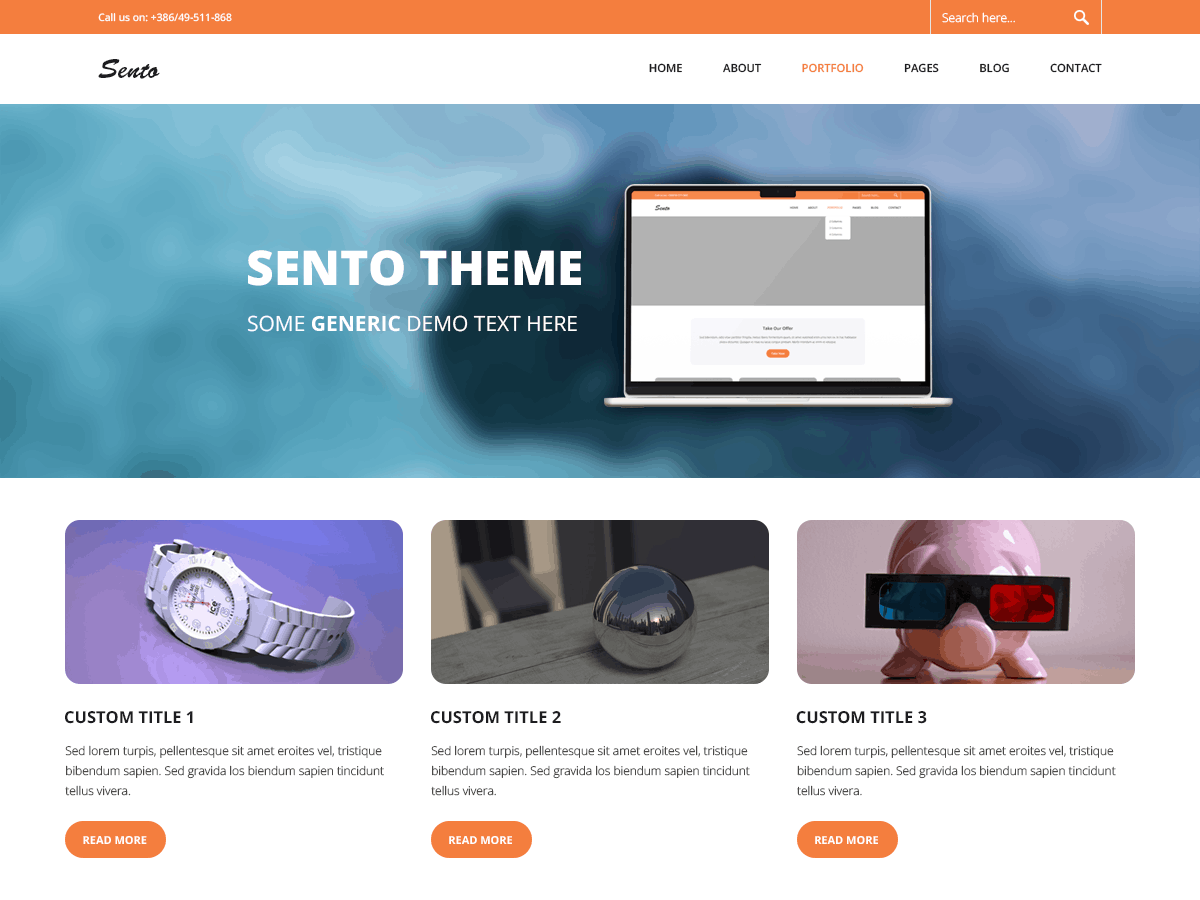 Sento eMinimal Screenshot