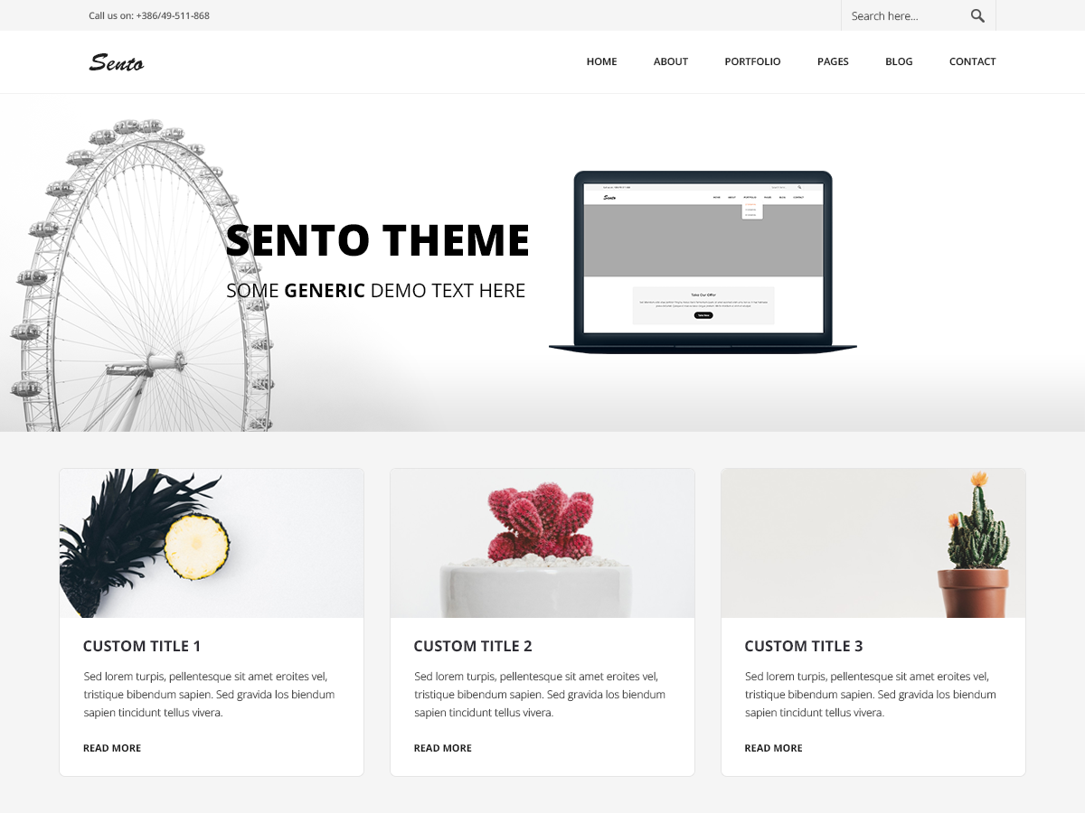 Sento Minimal Screenshot