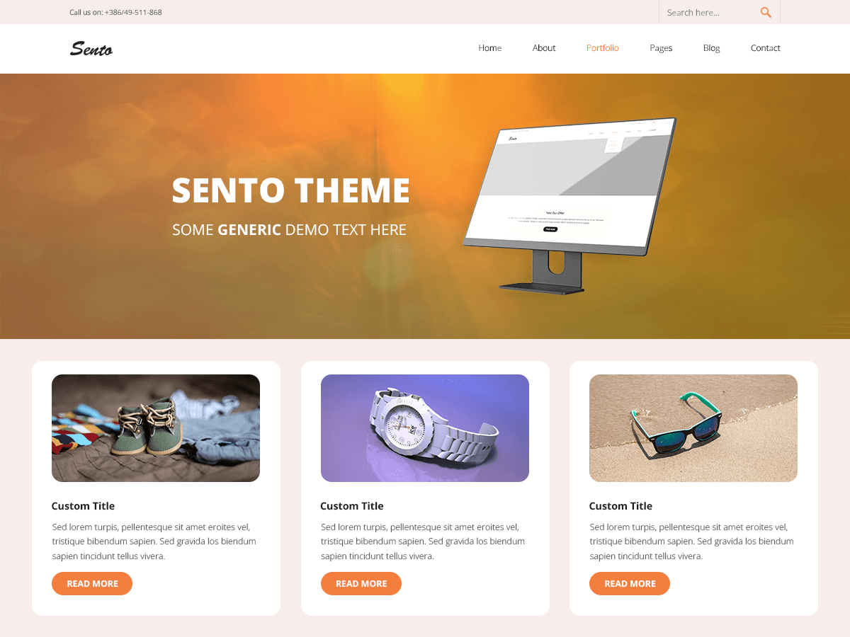 Sento Shop Screenshot