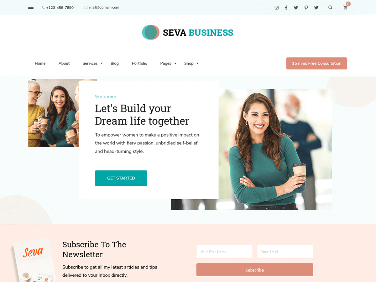 Seva Business Screenshot
