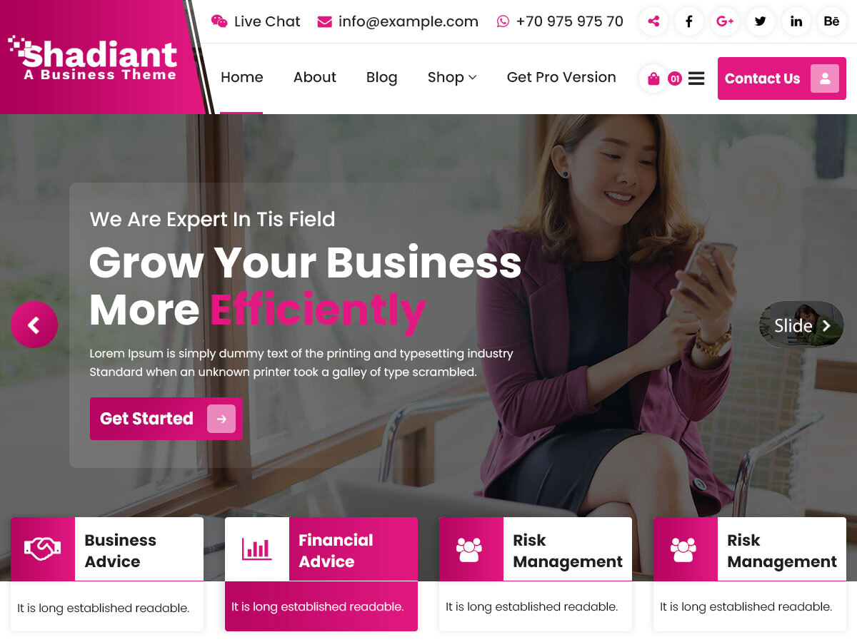 Shadiant screenshot