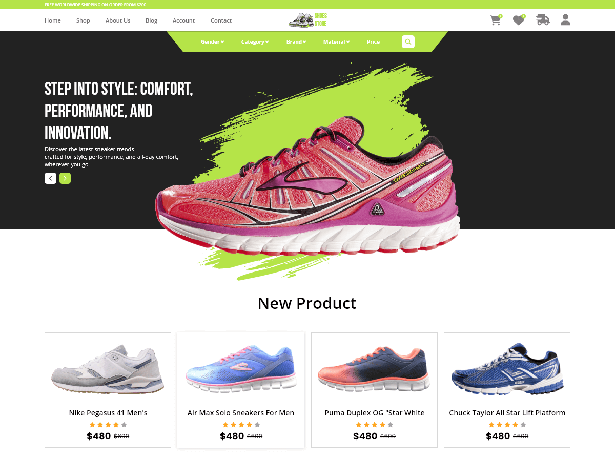 Shoes Store