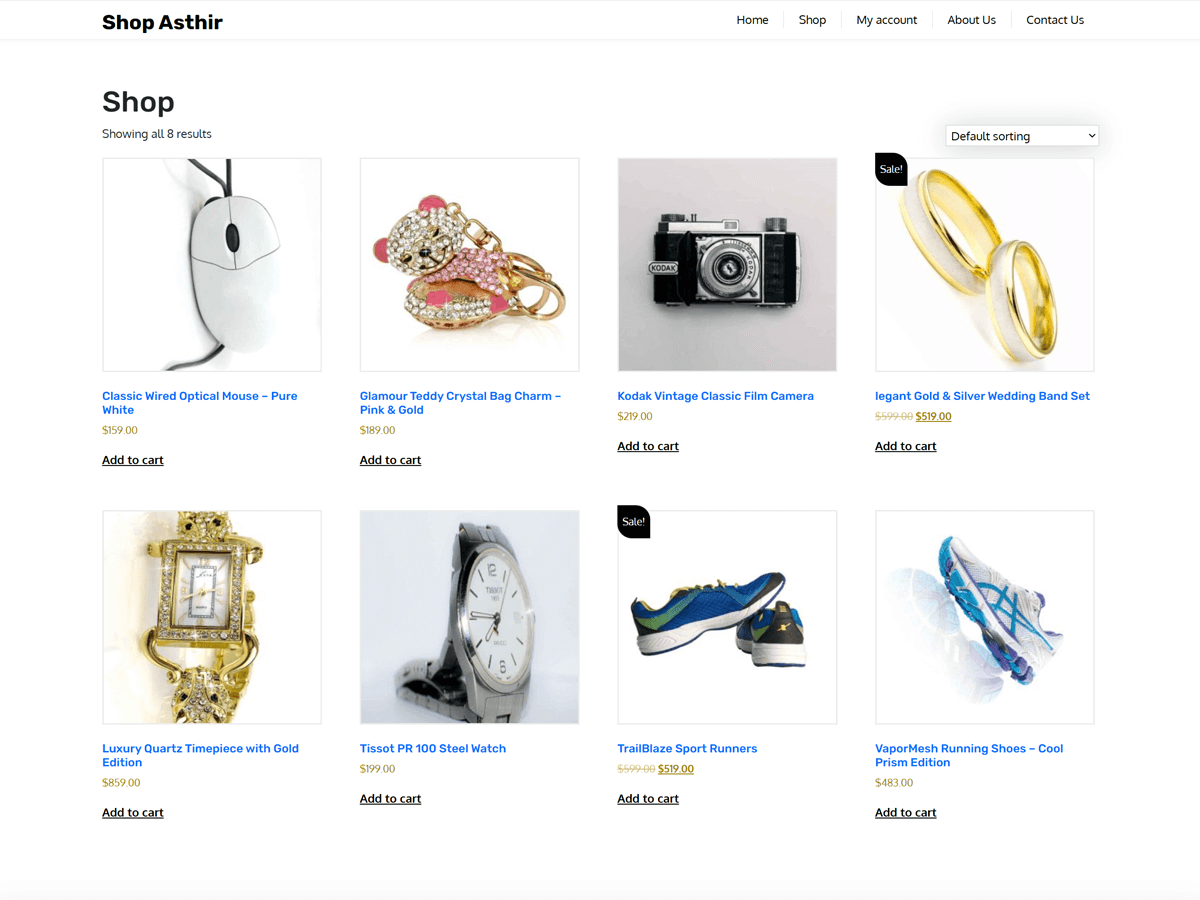 Shop Asthir Screenshot