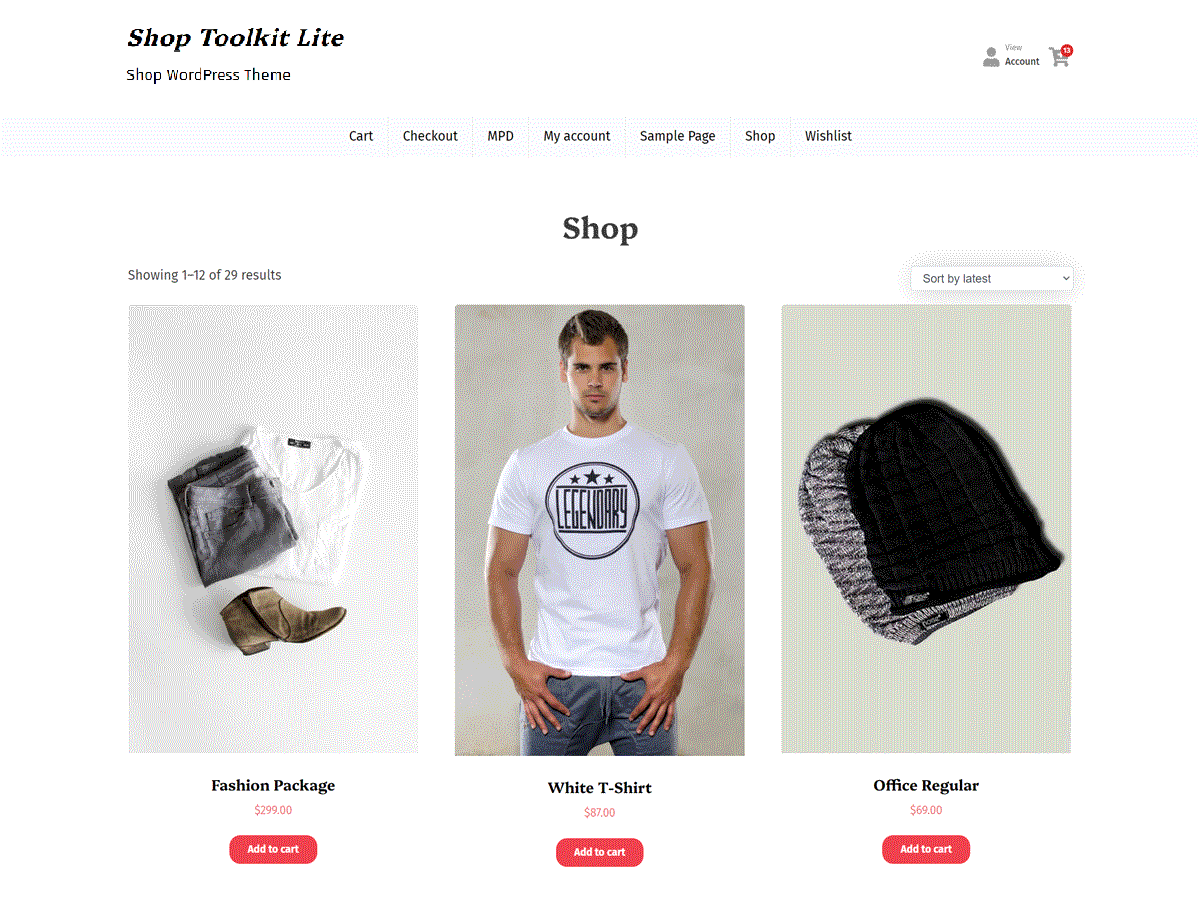 Shop Toolkit Lite screenshot