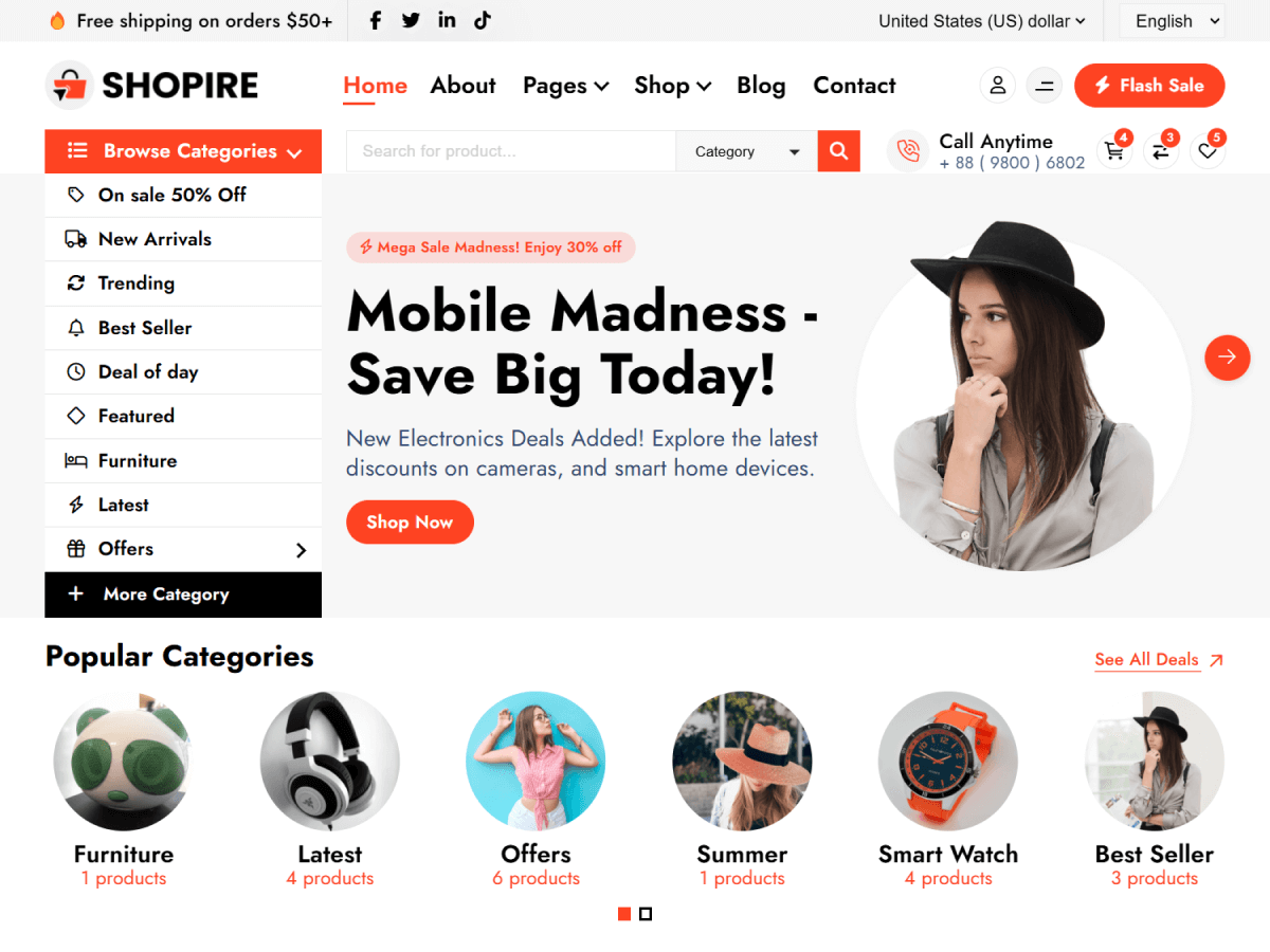 Shopire screenshot