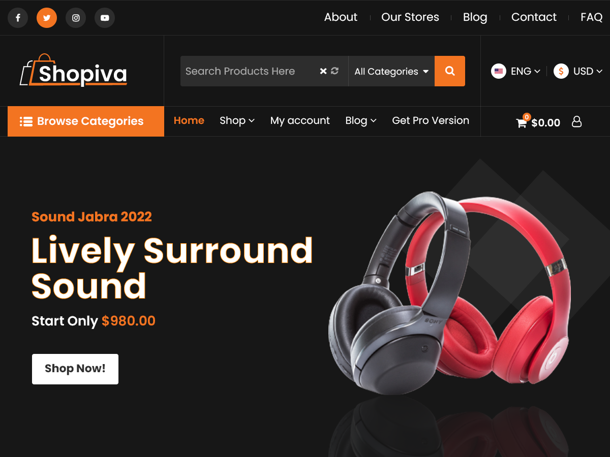 Shopiva screenshot
