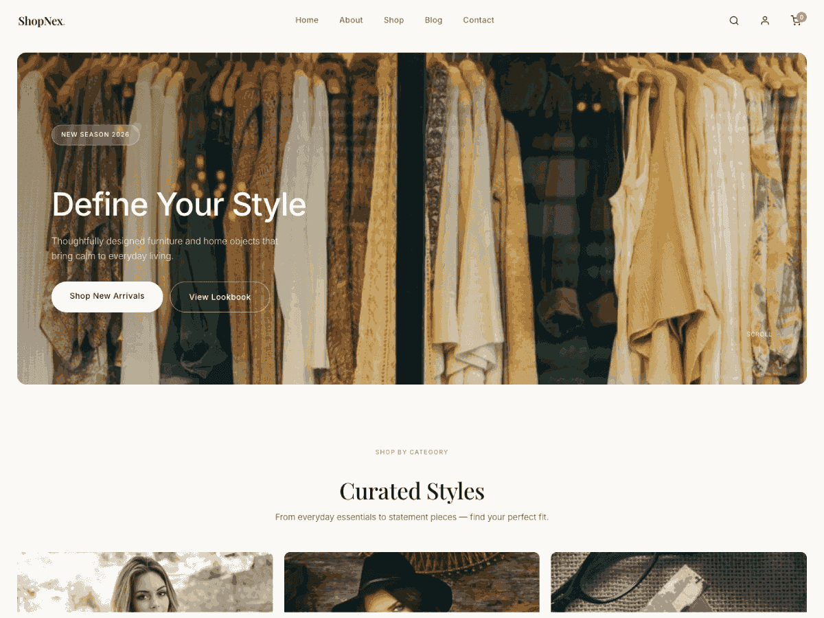 Shopnex screenshot