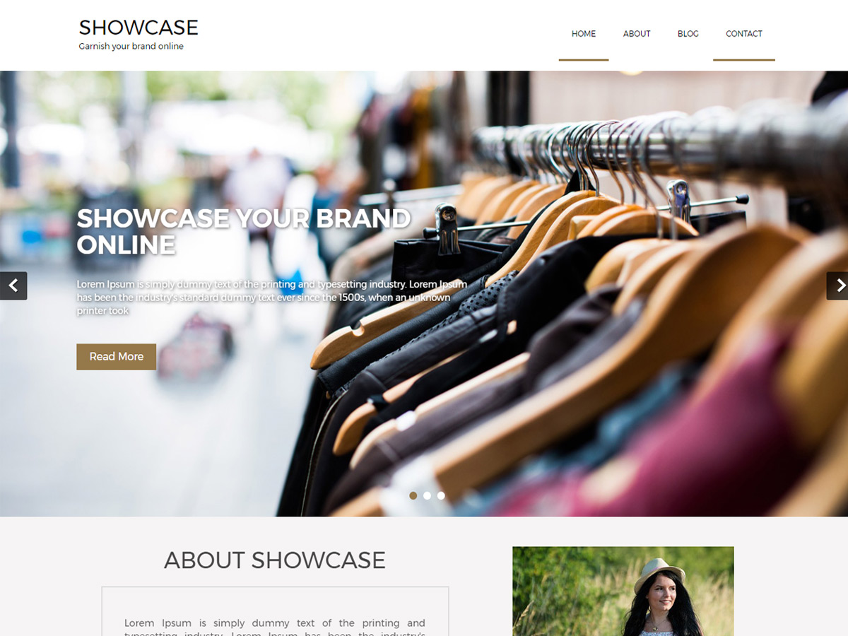 Showcase Lite WordPress Theme by astapor