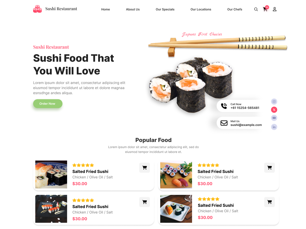 Shushi Cafeteria screenshot