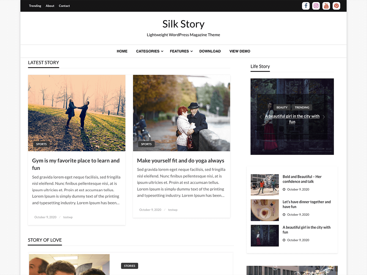 Silk Story screenshot