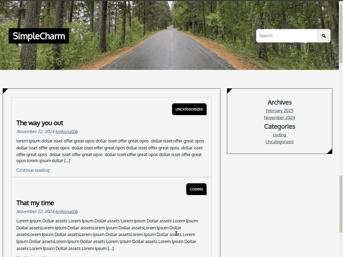 SimpleCharm screenshot