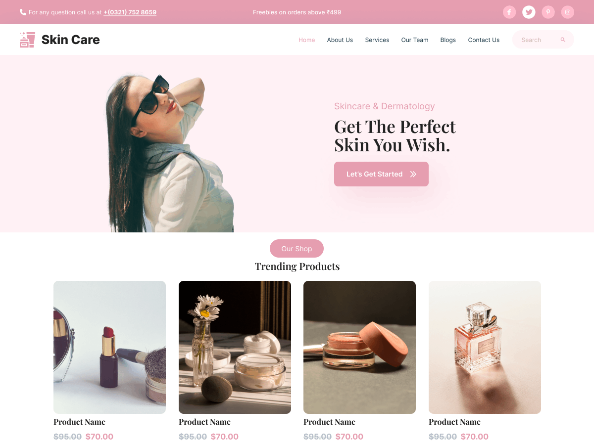 Skin Care Solutions screenshot