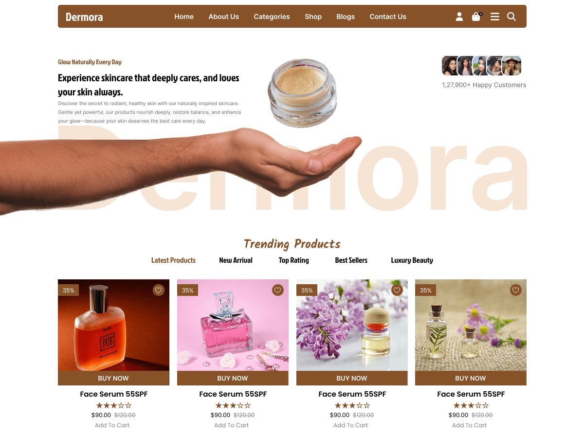 Skincare Shop screenshot