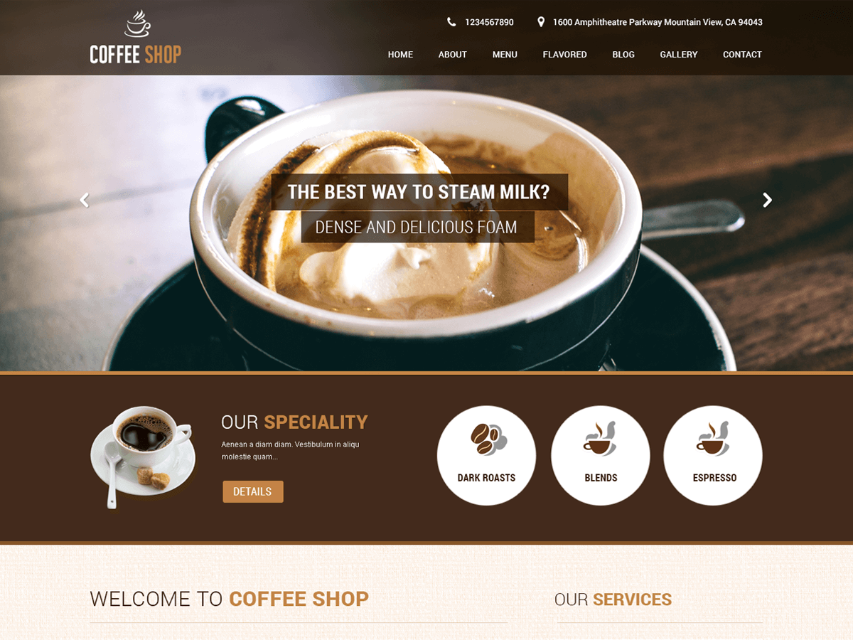 SKT Coffee WordPress Theme by sonalsinha21