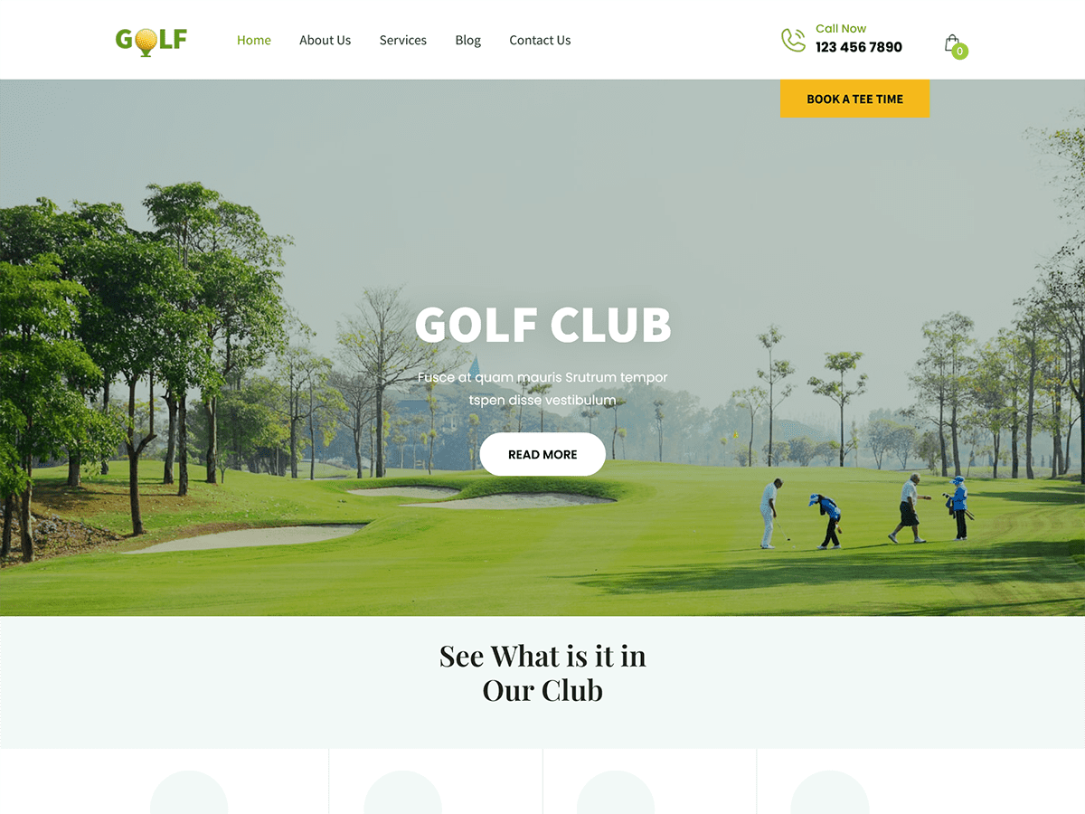 SKT Golf screenshot