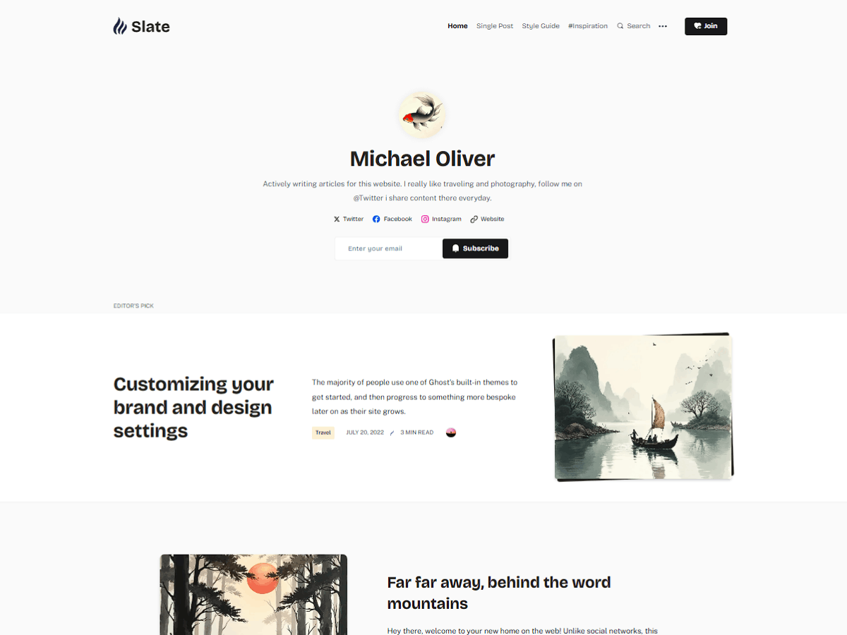 Slate Lite Screenshot
