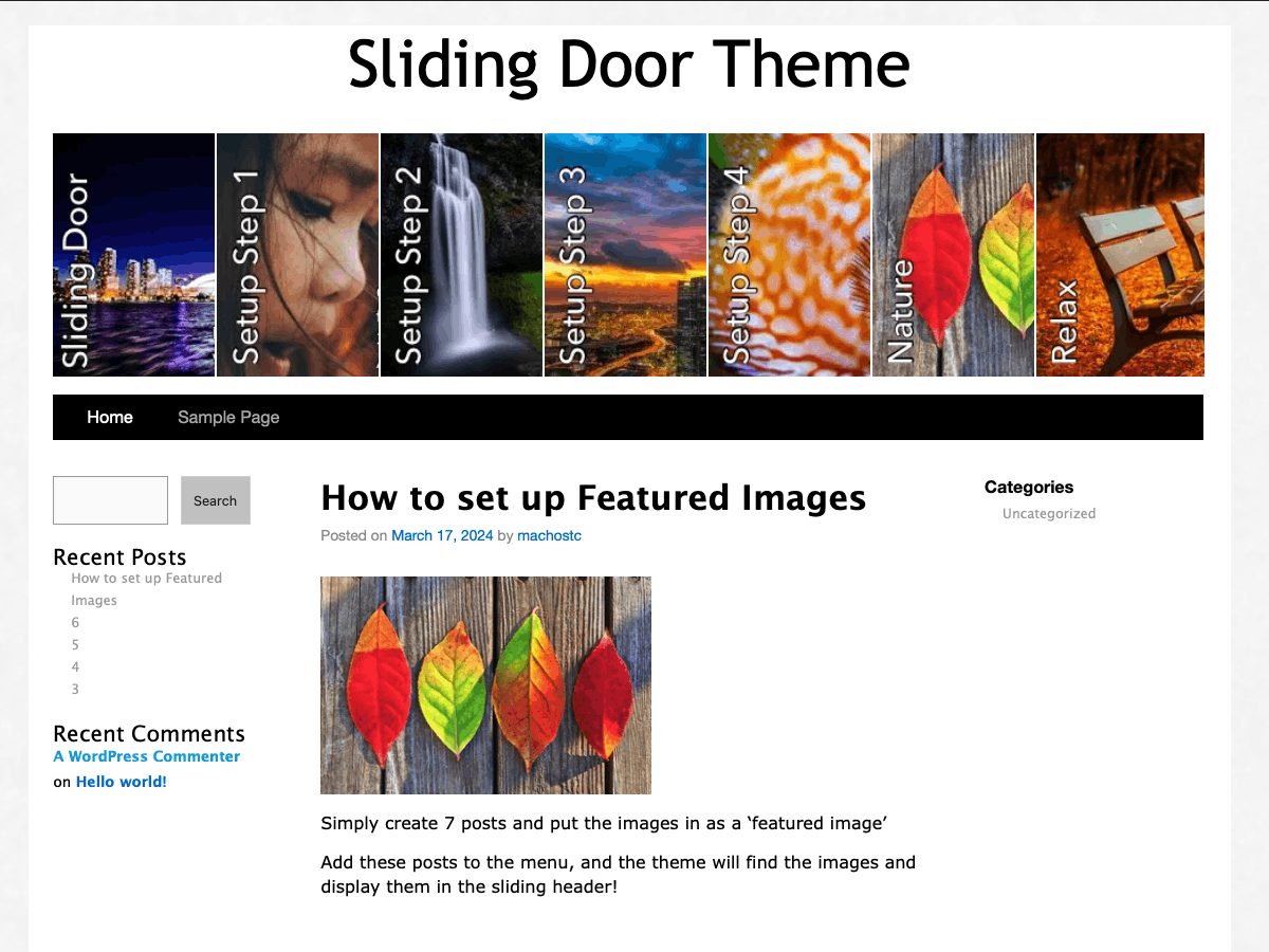 Sliding Door screenshot