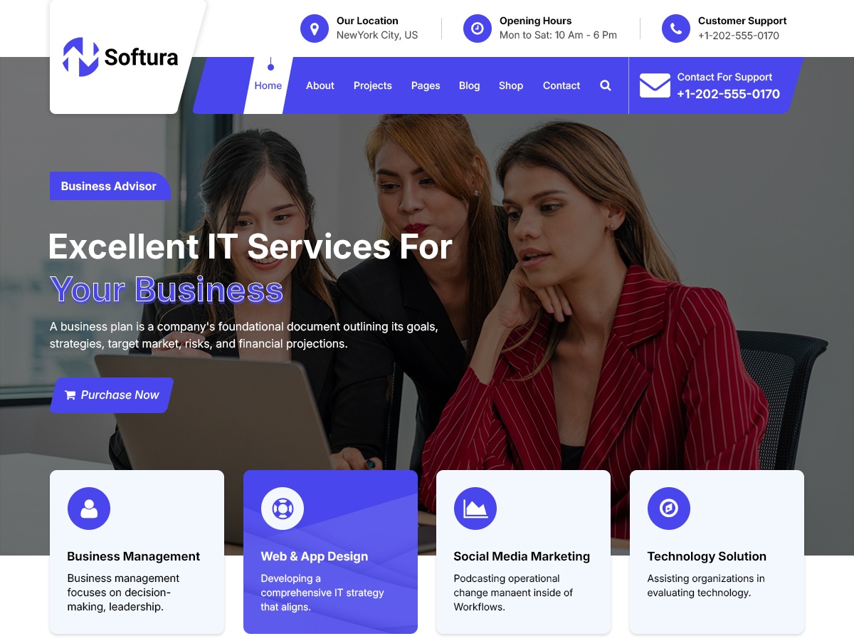 Softura screenshot