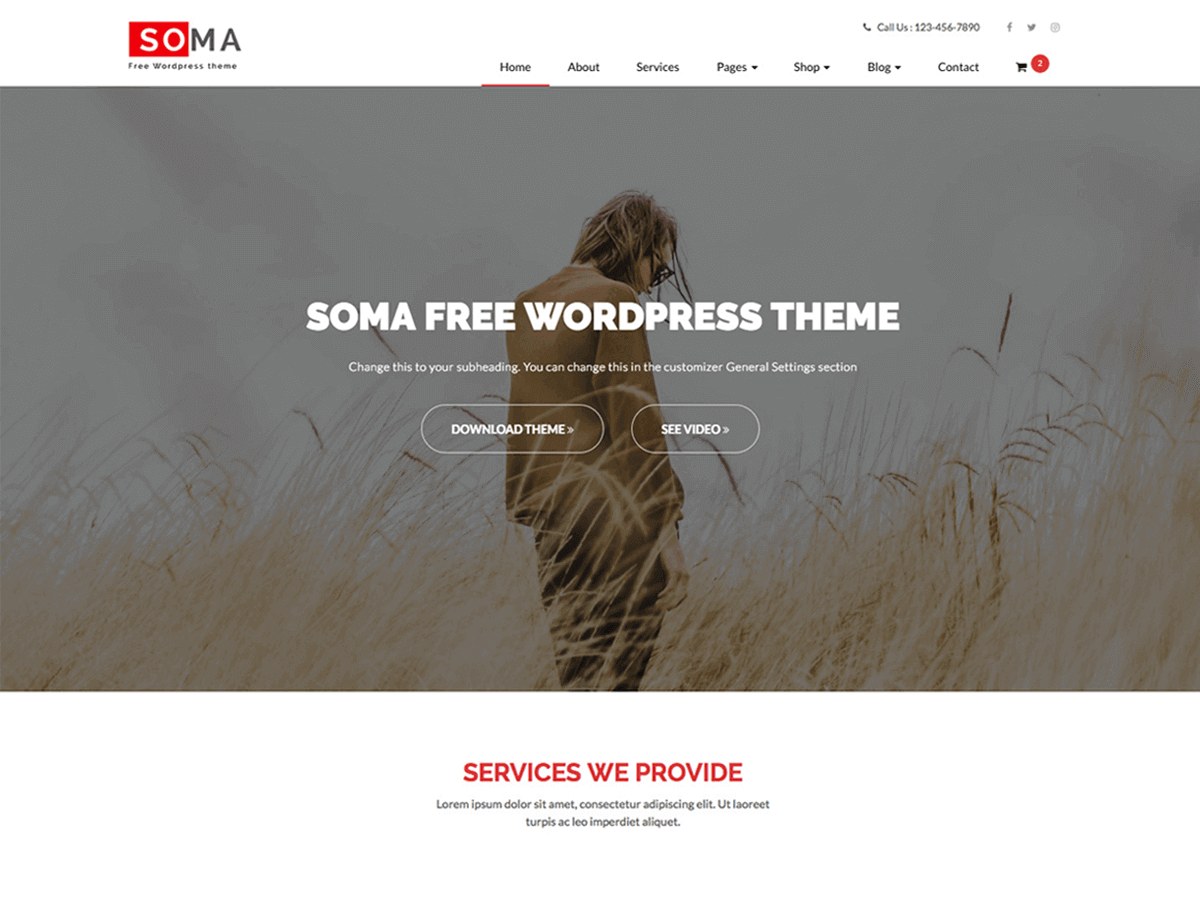 Somalite WordPress Theme by yogendranegi