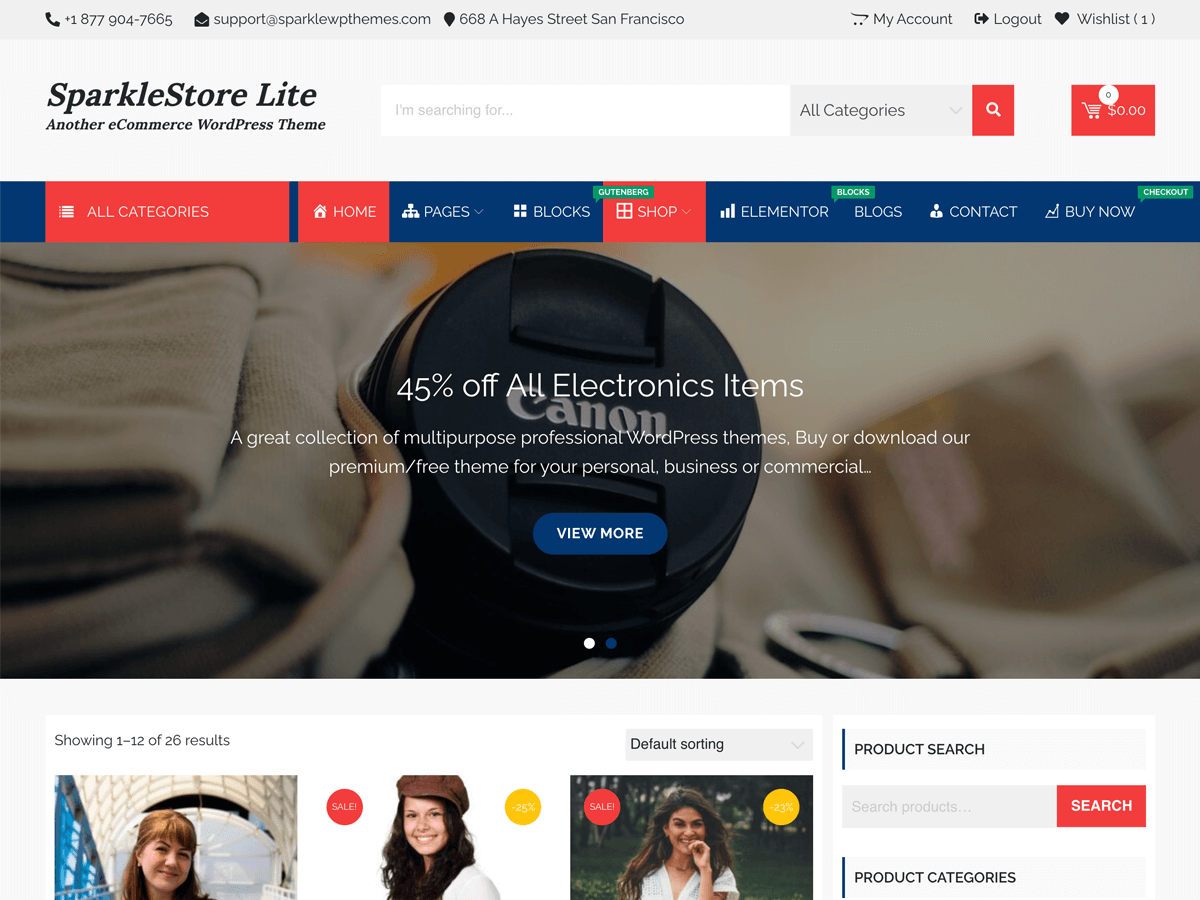SparkleStore Lite Screenshot