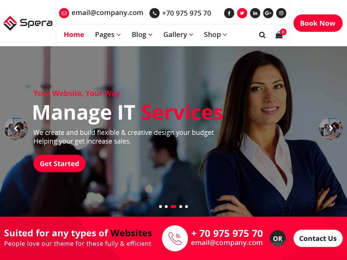 Spera screenshot