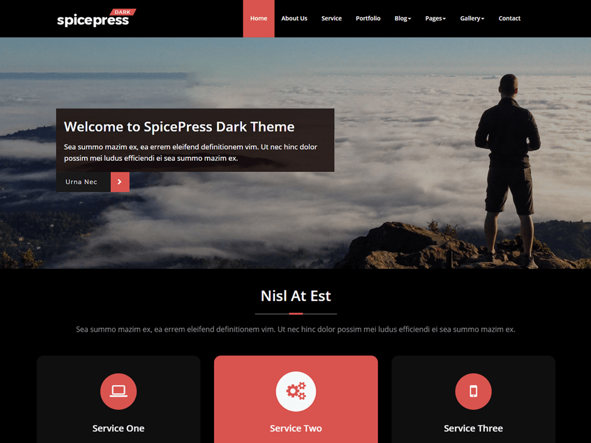 SpicePress Dark Screenshot